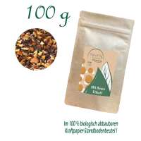 Standbodenbeutel Big, Kraftpapier, aluminiumfrei, Inhalt 100 g