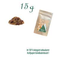 Standbodenbeutel Mini, Kraftpapier, Inhalt 15 g