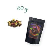 Standbodenbeutel, Aromabeutel, matt-schwarz, ohne Fenster, Inhalt 60 g