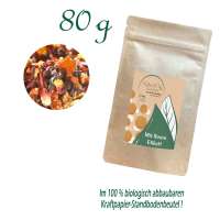 Standbodenbeutel Medium Plus, Kraftpapier, aluminiumfrei, Inhalt 80 g