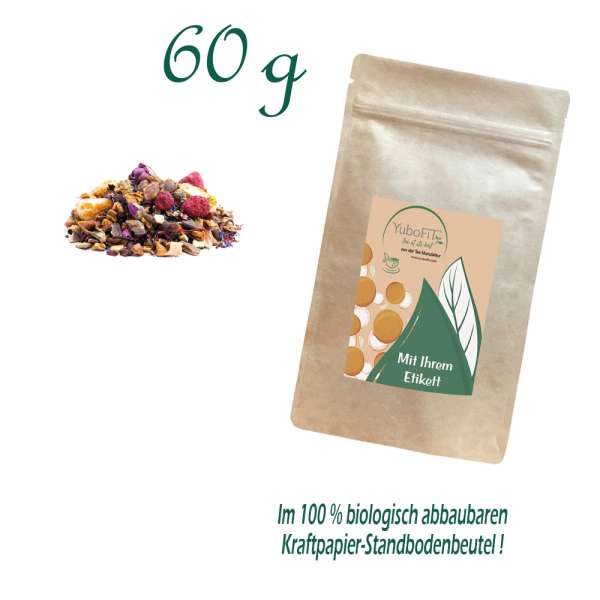 Früchtetee Himbeere-Mandarine