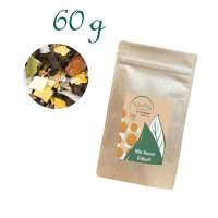 Standbodenbeutel Medium, Kraftpapier, aluminium, Inhalt 60 g