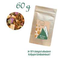 Standbodenbeutel Medium, Kraftpapier, Inhalt 60 g