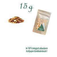 Standbodenbeutel Mini, Kraftpapier, Inhalt 15 g