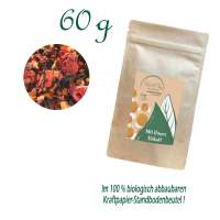 Standbodenbeutel Medium, Kraftpapier, Inhalt 60 g