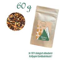 Standbodenbeutel Medium, Kraftpapier, Inhalt 60 g