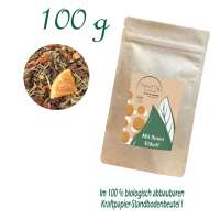 Standbodenbeutel Big, Kraftpapier, aluminiumfrei, Inhalt 100 g