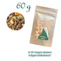 Standbodenbeutel Medium, Kraftpapier, Inhalt 60 g
