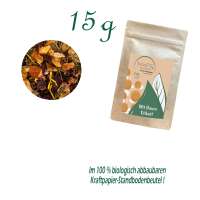 Standbodenbeutel Extra Small, Kraftpapier, Inhalt 15 g