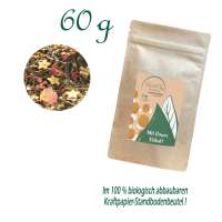 Standbodenbeutel Medium, Kraftpapier, Inhalt 60 g