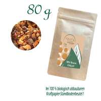 Standbodenbeutel Medium Plus, Kraftpapier, aluminiumfrei, Inhalt 80 g