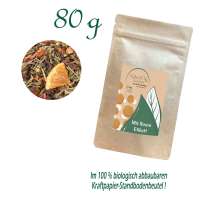 Standbodenbeutel Medium Plus, Kraftpapier, aluminiumfrei, Inhalt 80 g