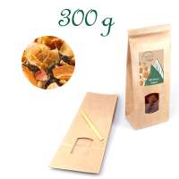 Blockbodenbeutel Big, Kraftpapier, Inhalt 300 g