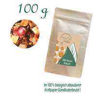 Standbodenbeutel Big, Kraftpapier, aluminiumfrei, Inhalt 100 g