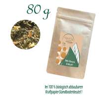 Standbodenbeutel Medium Plus, Kraftpapier, aluminiumfrei, Inhalt 80 g