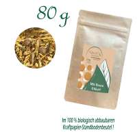 Standbodenbeutel Medium Plus, Kraftpapier, aluminiumfrei, Inhalt 80 g