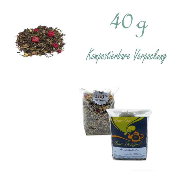 Weißer Tee Goji-Cranberry-Granatapfel