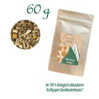 Standbodenbeutel Medium, Kraftpapier, Inhalt 60 g