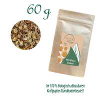 Standbodenbeutel Medium, Kraftpapier, Inhalt 60 g