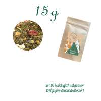 Standbodenbeutel Mini, Kraftpapier, Inhalt 15 g