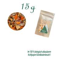 Standbodenbeutel Mini, Kraftpapier, Inhalt 15 g