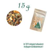 Standbodenbeutel Mini, Kraftpapier, Inhalt 15 g
