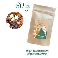 Standbodenbeutel Medium Plus, Kraftpapier, aluminiumfrei, Inhalt 80 g