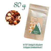 Standbodenbeutel Medium Plus, Kraftpapier, aluminiumfrei, Inhalt 80 g