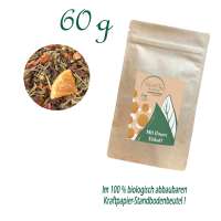 Standbodenbeutel Medium, Kraftpapier, Inhalt 60 g