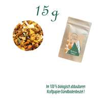 Standbodenbeutel Mini, Kraftpapier, Inhalt 15 g