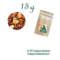 Standbodenbeutel Mini, Kraftpapier, Inhalt 15 g