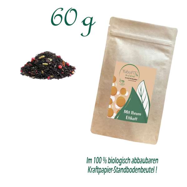 BIO Schwarzer Tee Rote Verführung