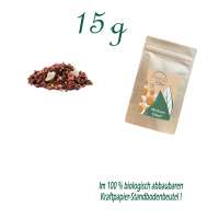 Standbodenbeutel Mini, Kraftpapier, Inhalt 15 g