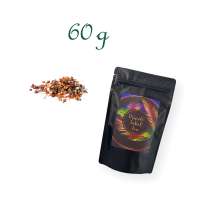 Standbodenbeutel, Aromabeutel, matt-schwarz, ohne Fenster, Inhalt 60 g