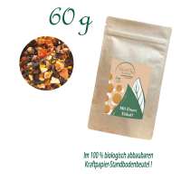 Standbodenbeutel Medium, Kraftpapier, Inhalt 60 g