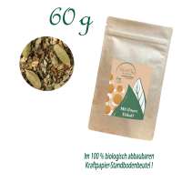 Standbodenbeutel Medium, Kraftpapier, Inhalt 60 g