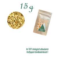 Standbodenbeutel Mini, Kraftpapier, Inhalt 15 g