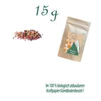 Standbodenbeutel Mini, Kraftpapier, Inhalt 15 g