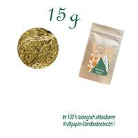 Standbodenbeutel Mini, Kraftpapier, Inhalt 15 g