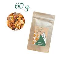 Standbodenbeutel Medium, Kraftpapier, aluminium, Inhalt 60 g