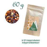Standbodenbeutel Medium, Kraftpapier, Inhalt 60 g