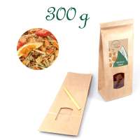 Blockbodenbeutel Big, Kraftpapier, Inhalt 300 g
