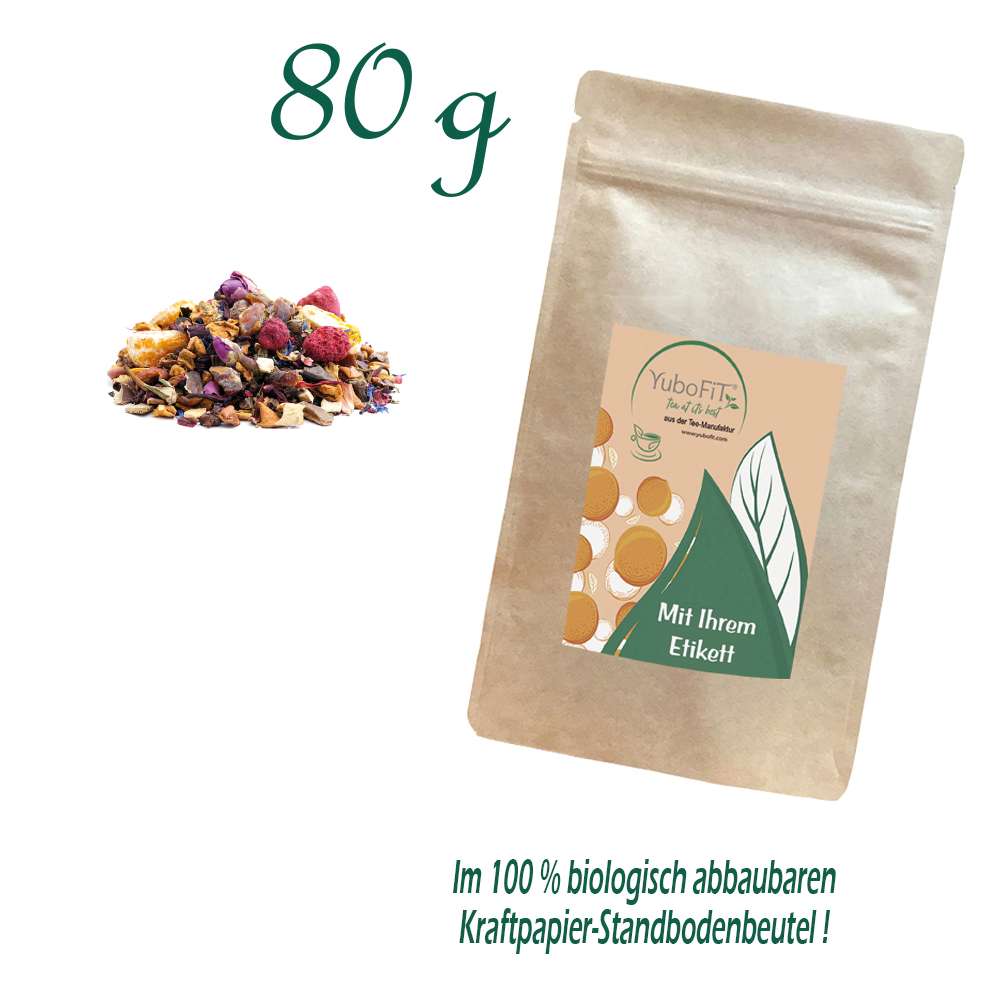 Früchtetee Himbeere-Mandarine