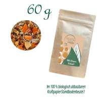 Standbodenbeutel Medium, Kraftpapier, Inhalt 60 g