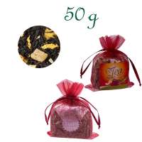 Organzabeutelchen mit Zugband, Inhalt 50 g