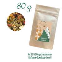 Standbodenbeutel Medium Plus, Kraftpapier, aluminiumfrei, Inhalt 80 g