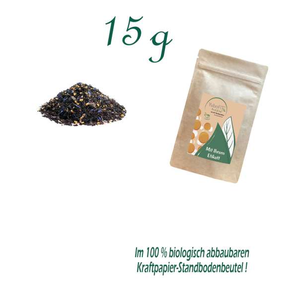 Schwarzer Tee Pflaume-Sesam