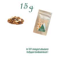 Standbodenbeutel Mini, Kraftpapier, Inhalt 15 g
