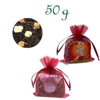 Organzabeutelchen mit Zugband, Inhalt 50 g