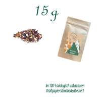 Standbodenbeutel Mini, Kraftpapier, Inhalt 15 g